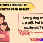 Birthday Wishes for Daughter from Mother