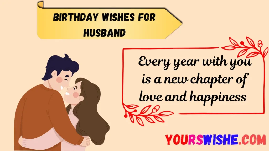 Birthday Wishes for Husband