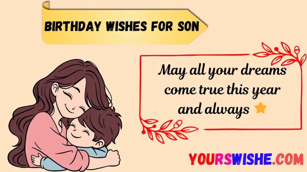 Birthday Wishes for Son
