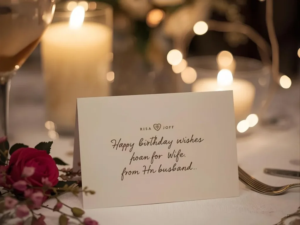 Birthday Wishes for Wife from Husband