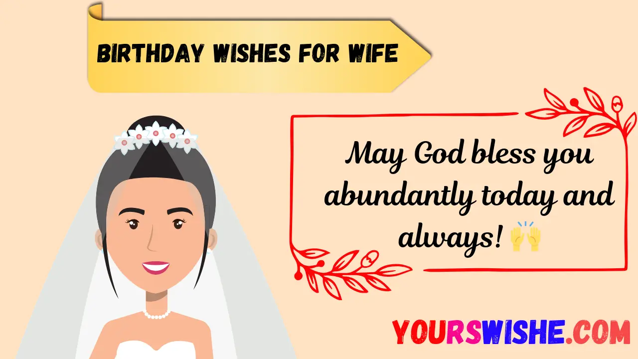 Birthday Wishes for Wife