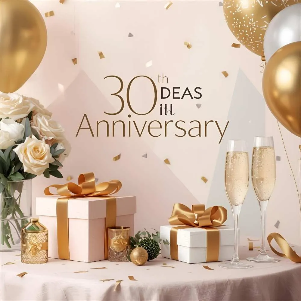 30th Anniversary Gift Ideas for Friends