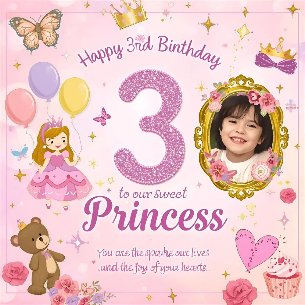 3rd Birthday Quotes for Daughter 🎂👧