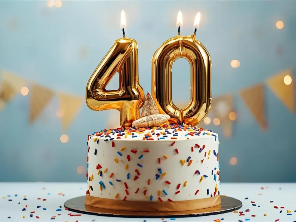 40th Milestone Birthday Wishes