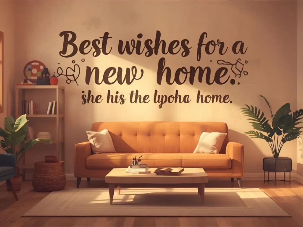 Best wishes for a new home quotes
