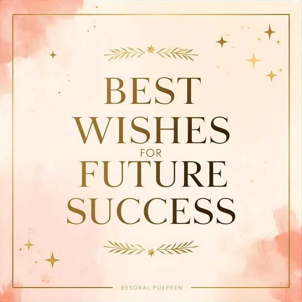 Best Wishes for Future Success