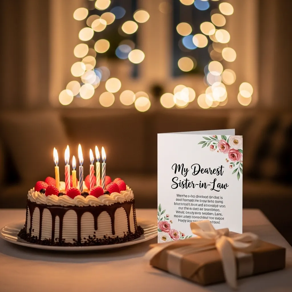 Birthday Wish for Sister in Law