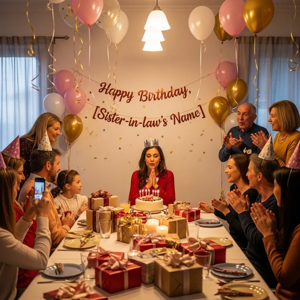 Birthday Wishes to Sister in Law
