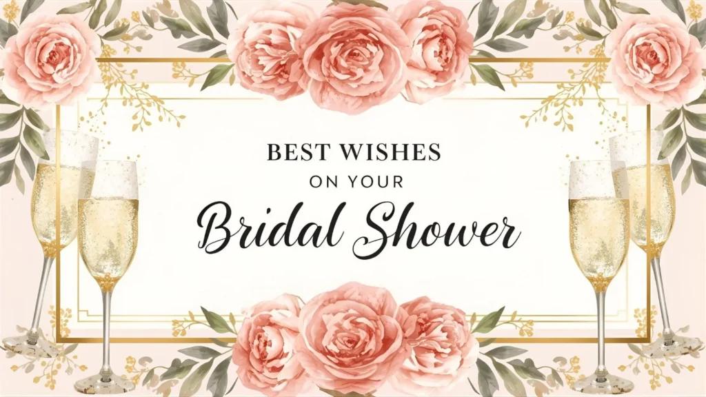 Bridal Shower Card Message
