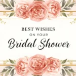 Bridal Shower Card Message