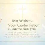 Confirmation Wishes for a Boy