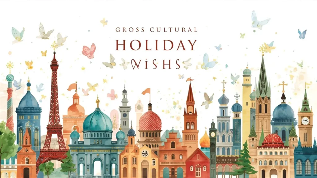 Cross-cultural holiday wishes