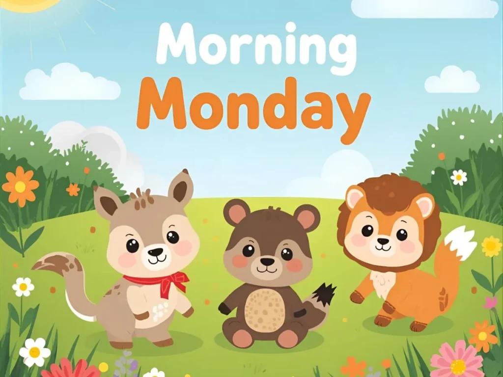 Cute Good Morning Monday Wishes
