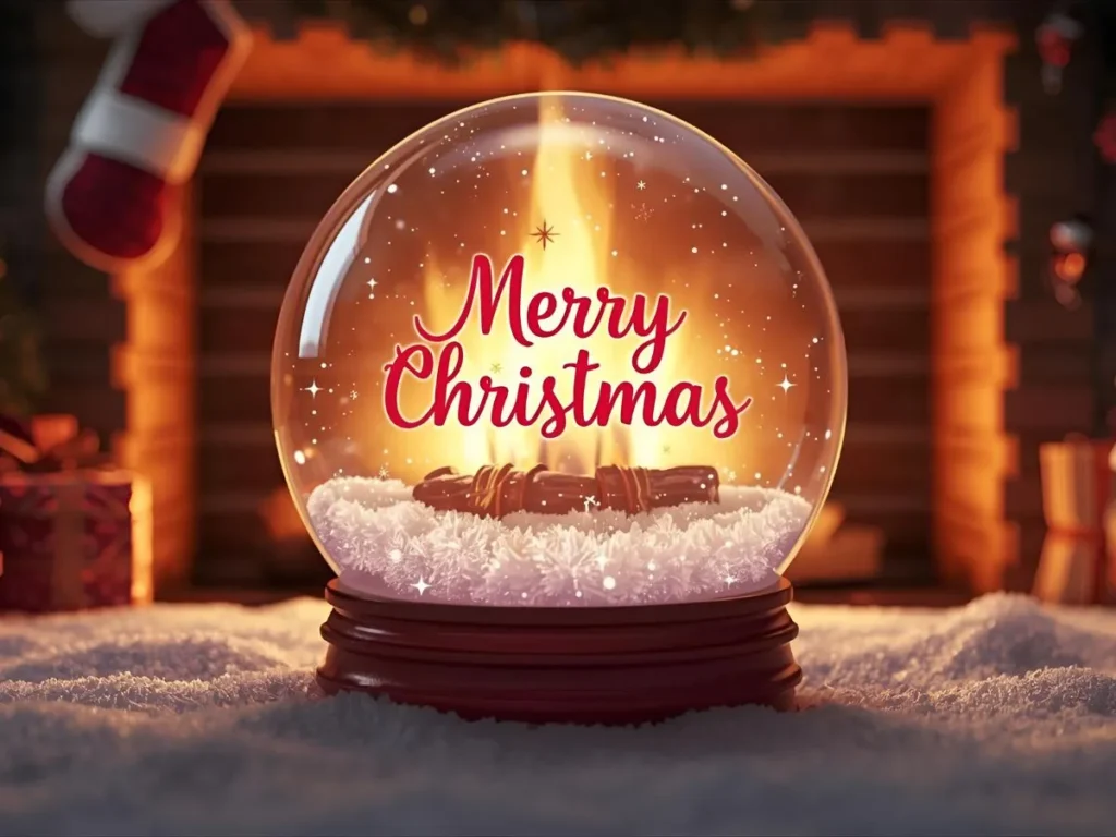 Cute Merry Christmas Wishes GIF