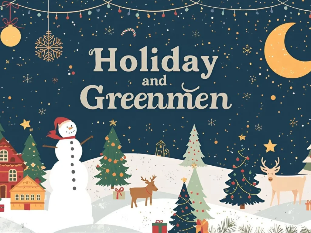 Different holiday greetings around the world