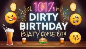 Read more about the article 228+🤭🎂 Cheeky & Funny Dirty Birthday Wishes for Close Friends