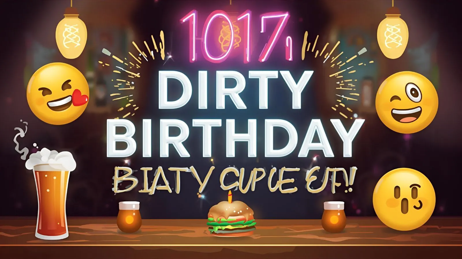 Read more about the article 228+🤭🎂 Cheeky & Funny Dirty Birthday Wishes for Close Friends