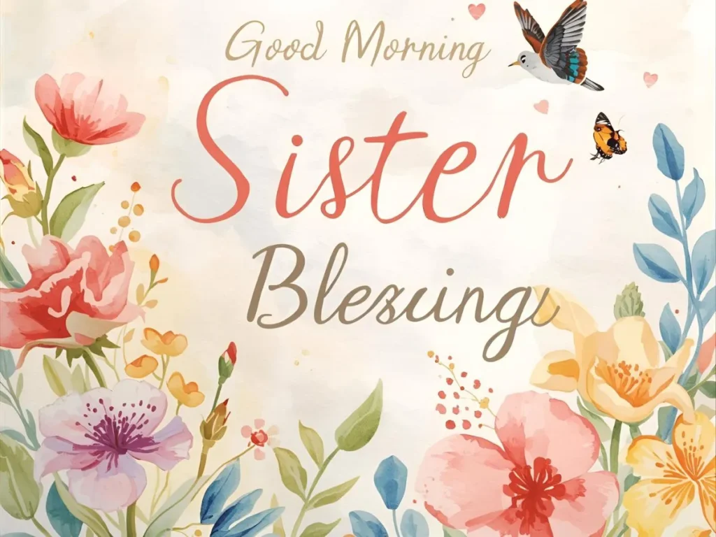 Funny Good Morning Sister Blessings