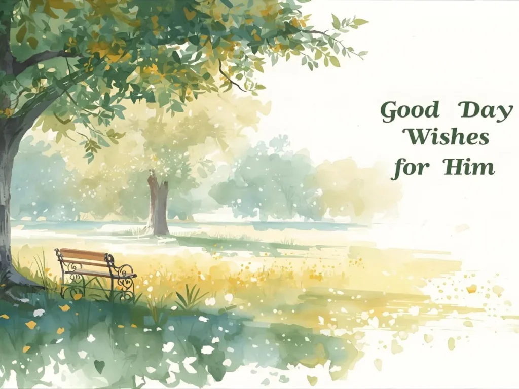 Good Day Wishes for Him