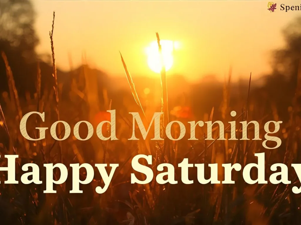 Good Morning Happy Saturday Wishes