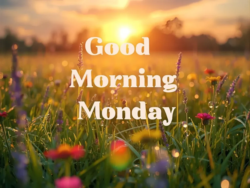 Good Morning Monday Wishes Images