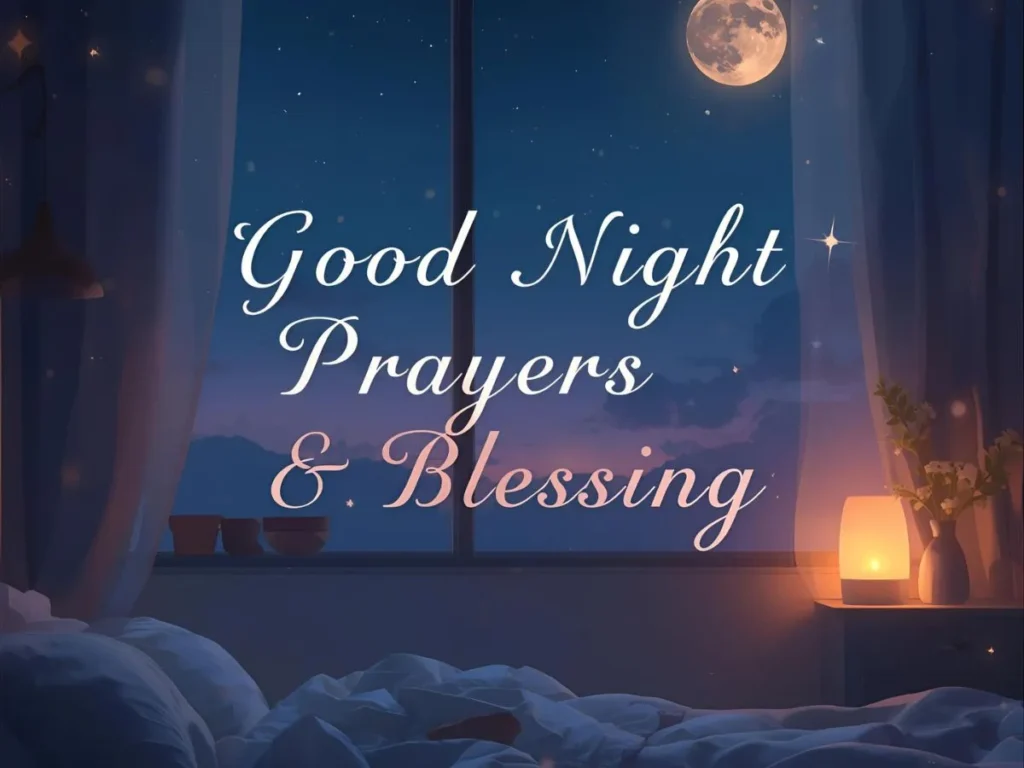 Good Night Prayers and Blessings Images