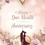 Happy One Month Anniversary Wishes