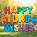 Happy Saturday Wishes