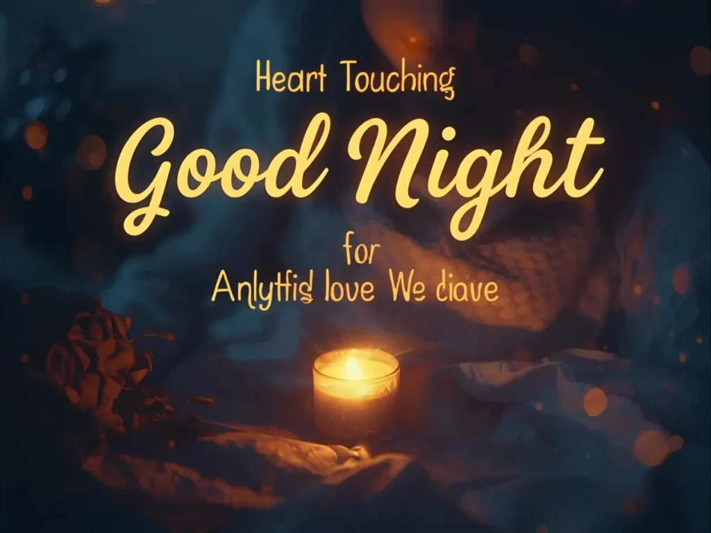 Heart Touching Good Night Message for Someone Special