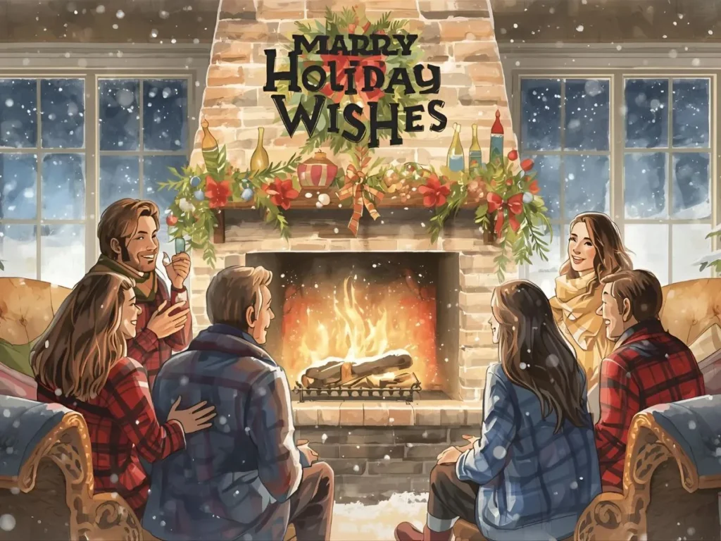 Holiday wishes for friends and family