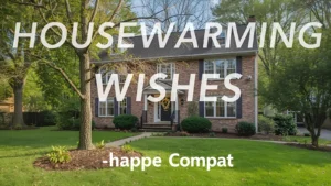 Read more about the article 300+ Unique Housewarming Wishes for Friends and Family