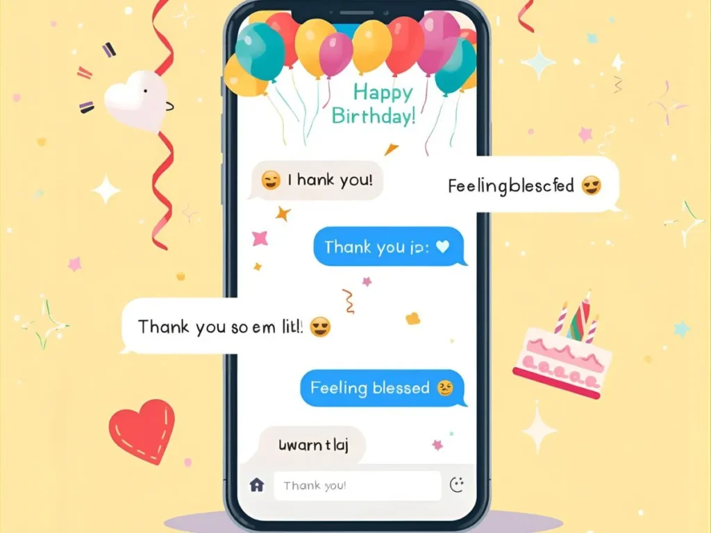 How to Respond to Happy Birthday Text