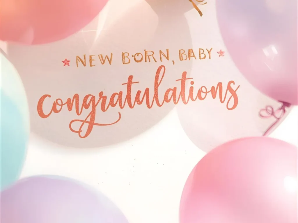New Born Baby Congratulations Message