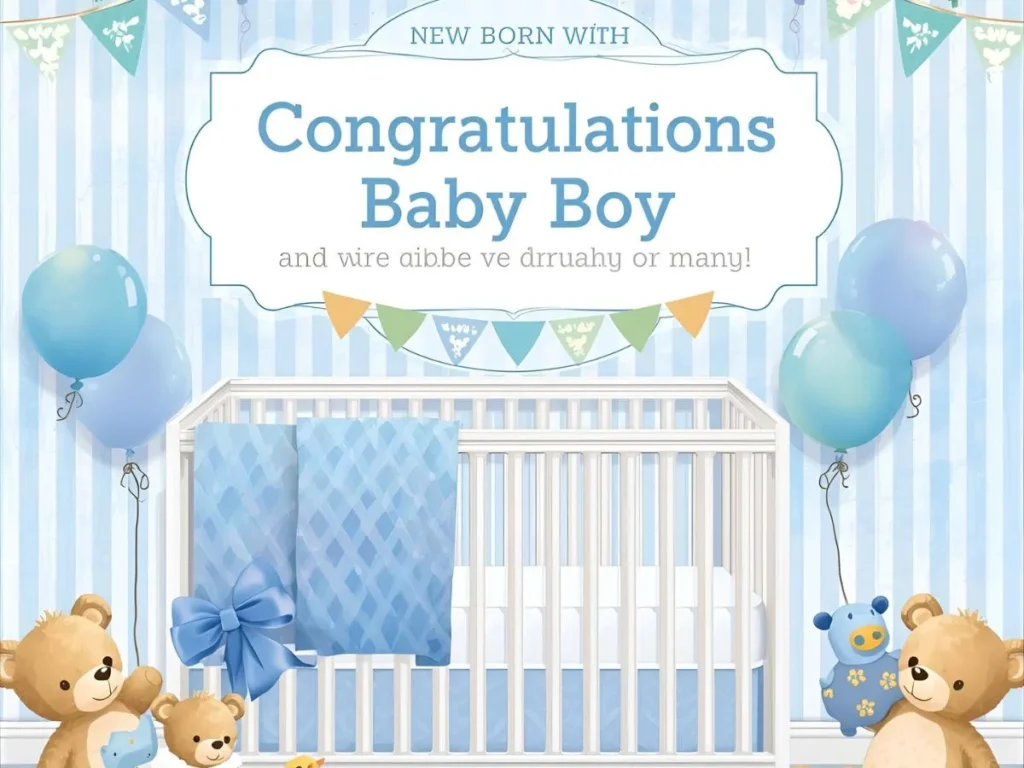 New Born Congratulations Baby Boy Wishes