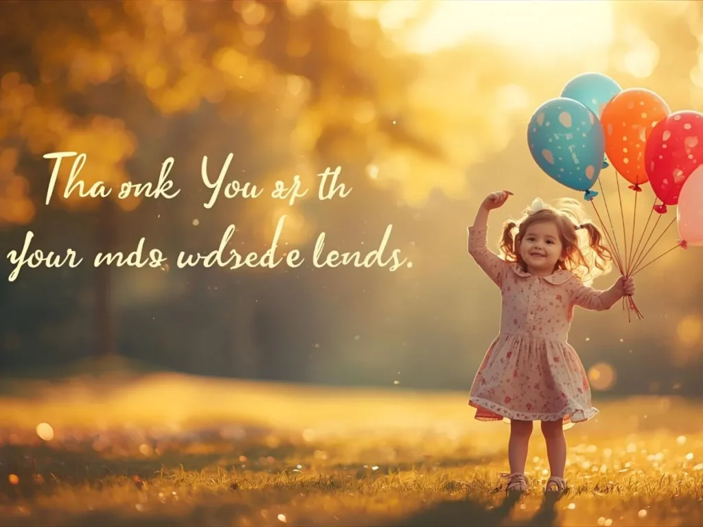 Quotes Cute Thank You for the Birthday Wishes