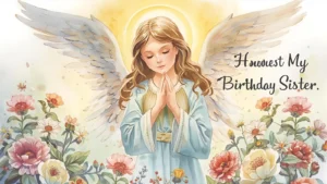 Read more about the article 219+❤️ Best Religious Birthday Wishes for Sister with Blessings