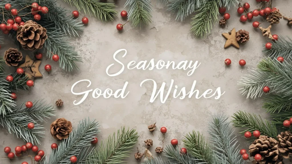 Seasonal Good Wishes