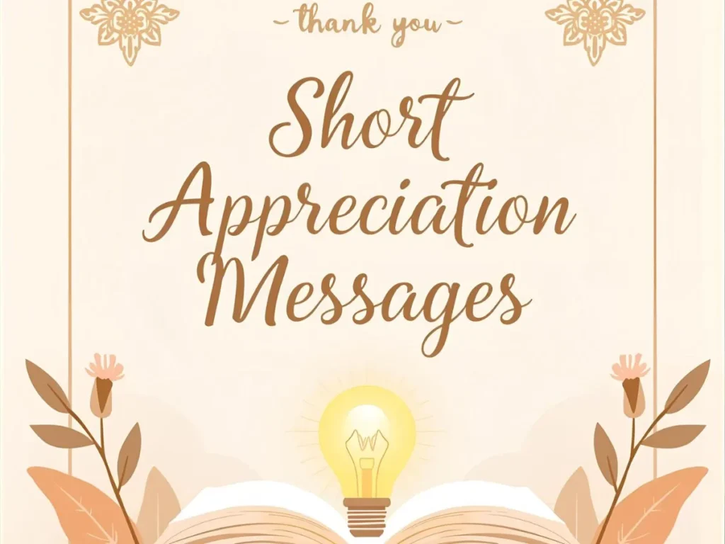Short Appreciation Messages for Mentors
