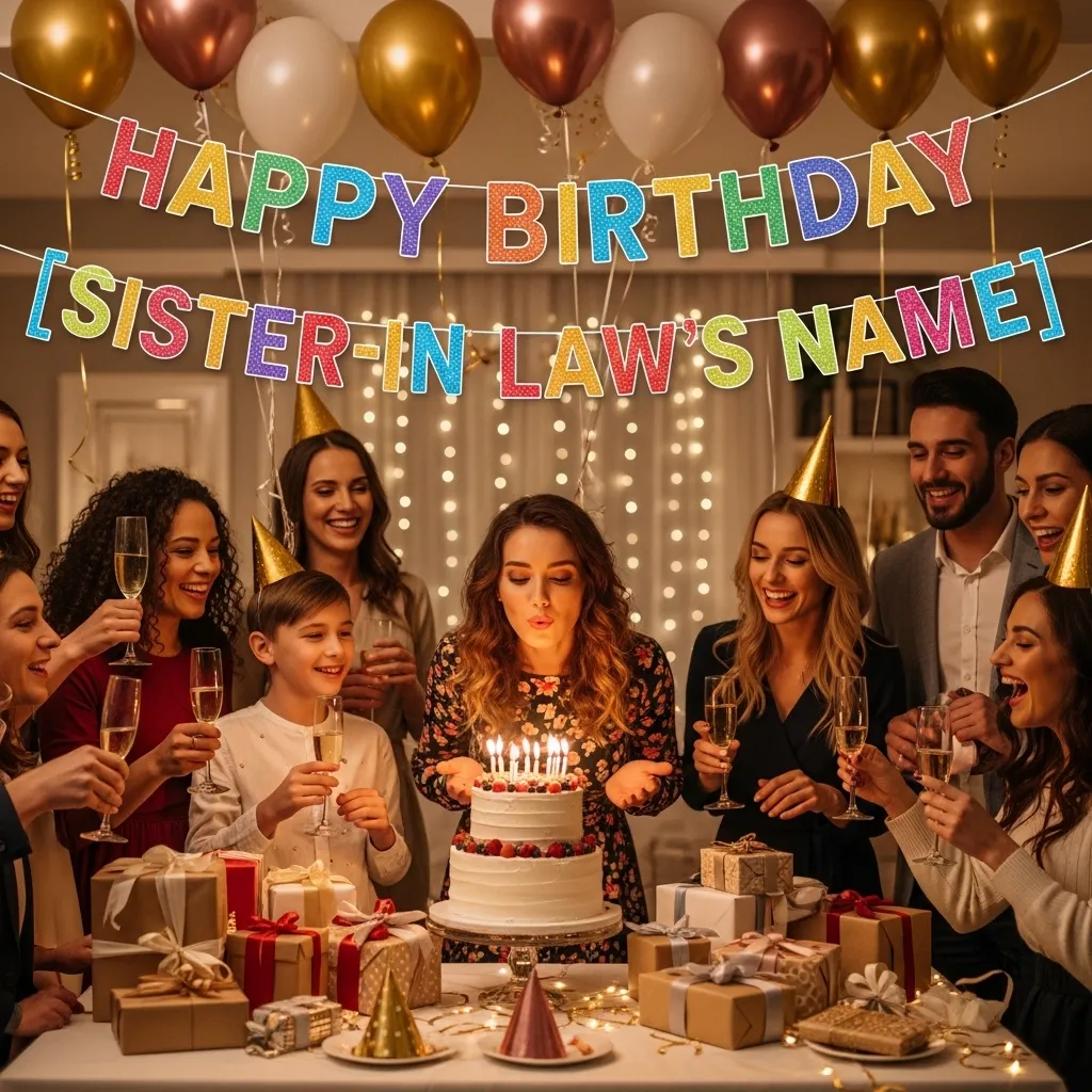 Short Birthday Wishes for Sister-in-Law