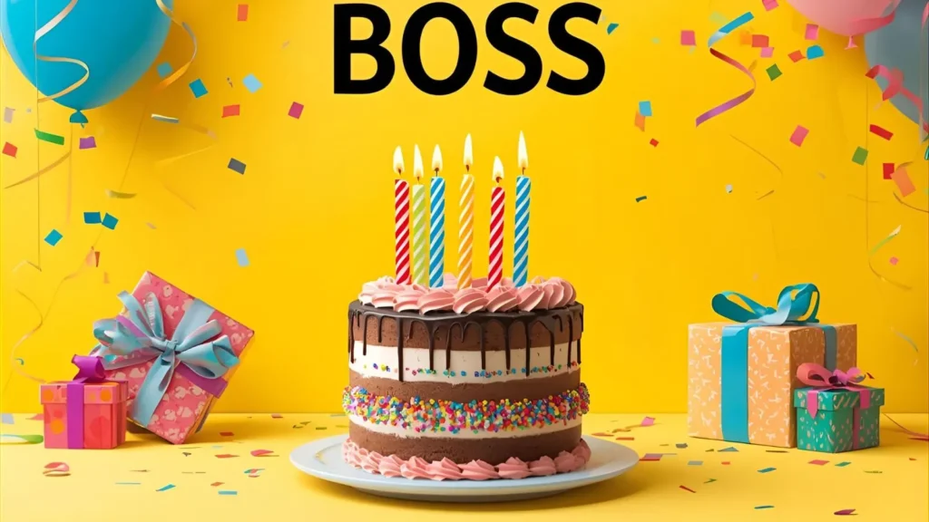 Short Happy Birthday Message to Boss