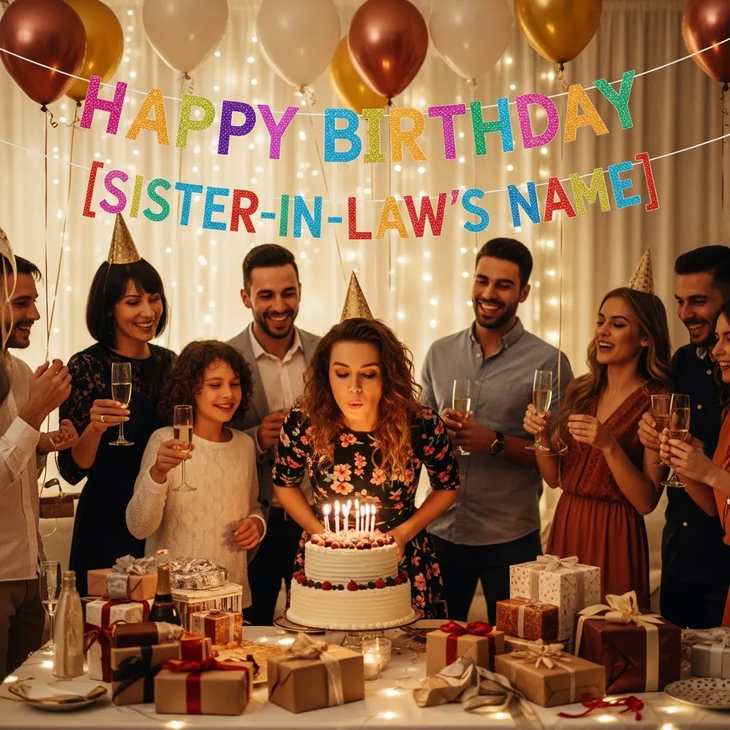 Simple Birthday Wishes for Sister-in-Law