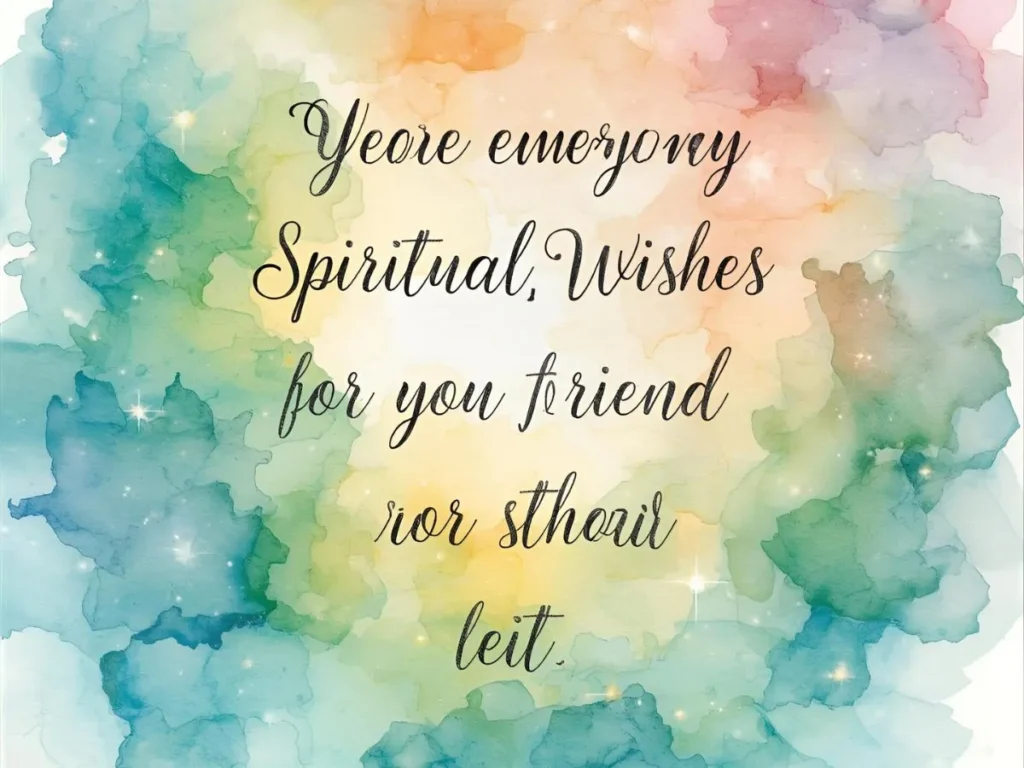 Spiritual Birthday Wishes for a Friend