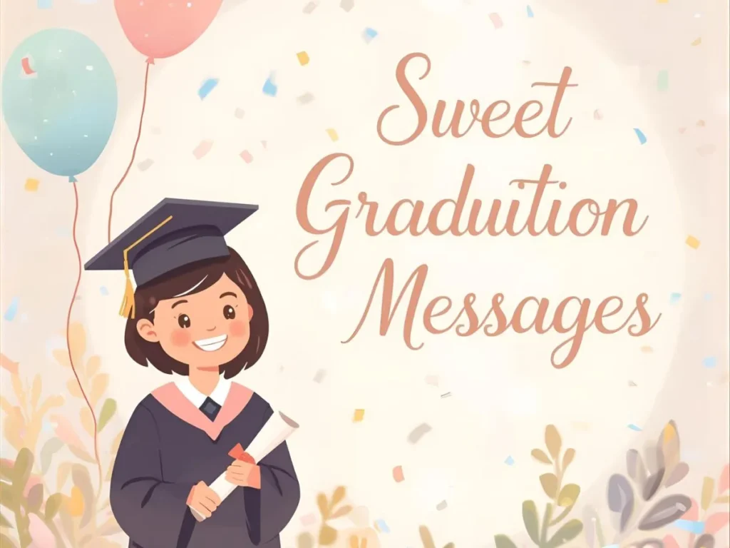 Sweet Graduation Messages