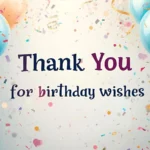 thank you for birthday wishes images