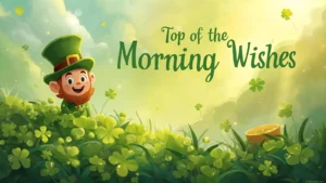 Read more about the article 220+🌼 Fresh & Positive If Top of the Morning Wishes 2025