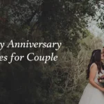 Wedding Anniversary Wishes for Couples