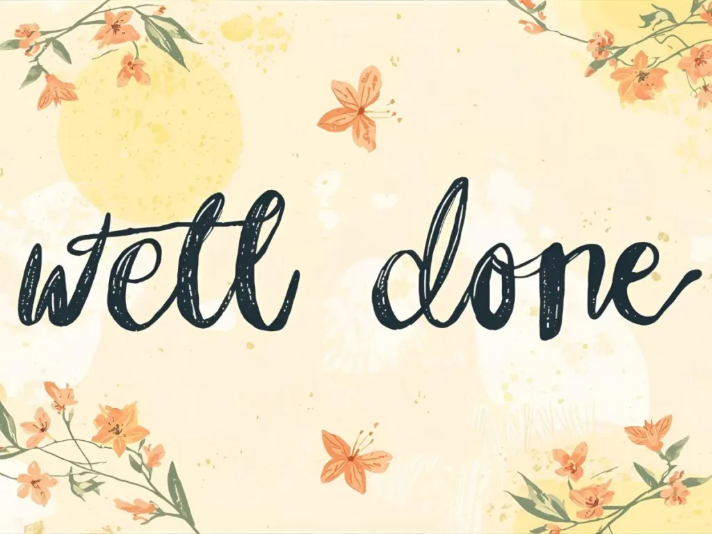 Well done wishes quotes