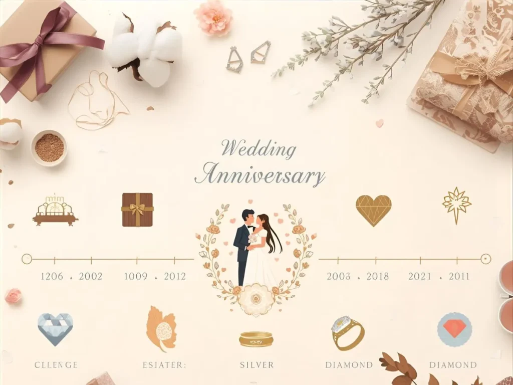 Year by Year Anniversary Wishes and Gift Ideas for Couple