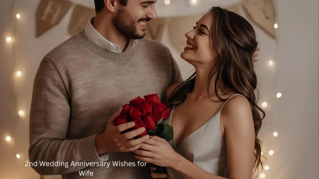 2nd Wedding Anniversary Wishes for Wife