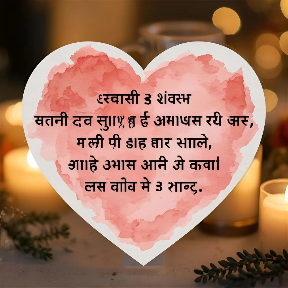 2nd Wedding Anniversary Wishes for Wife in Hindi